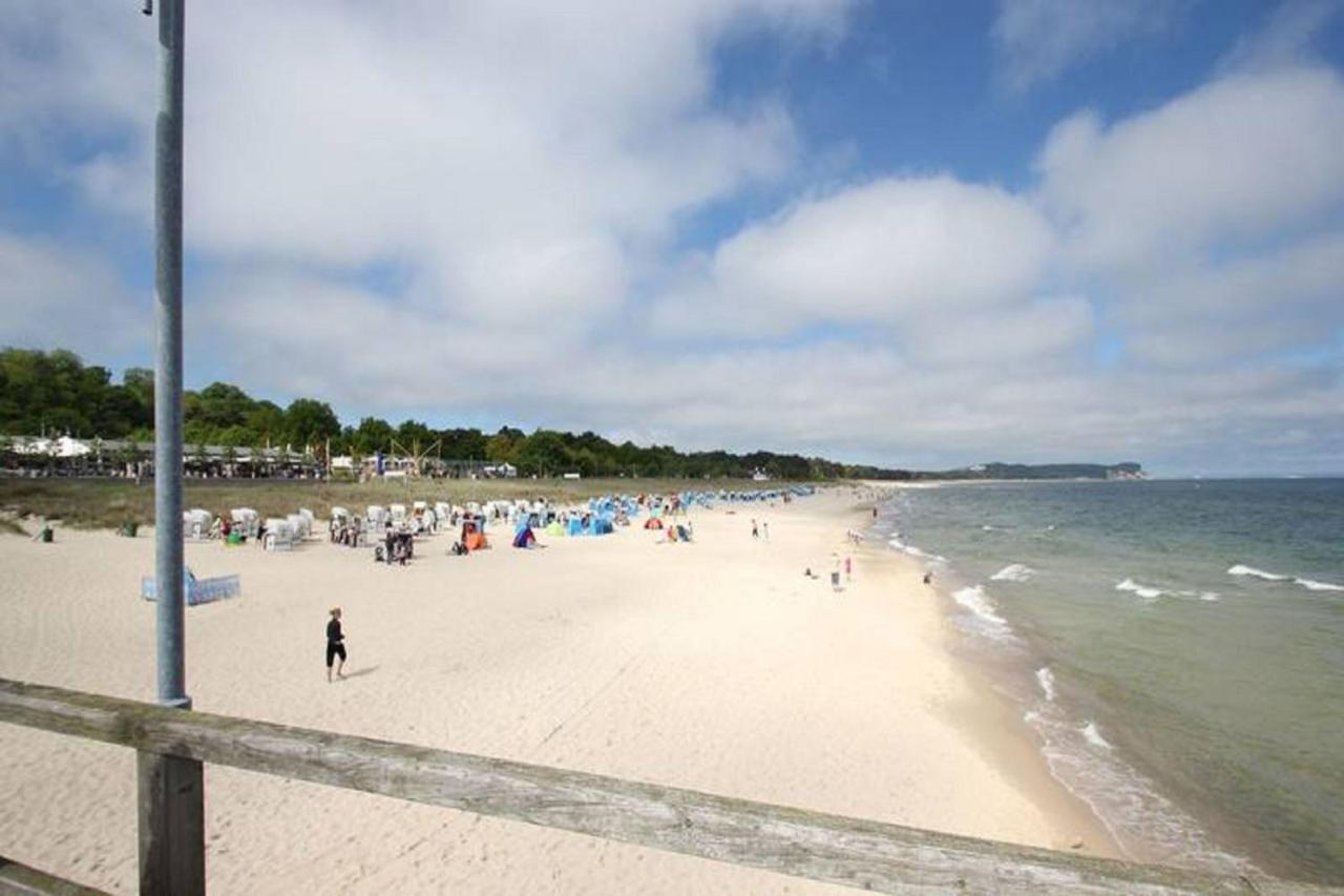 Balkon, Gratis Nutzung Vom Ahoi Erlebnisbad Und Sauna In Sellin - Residenz Strandeck Fewo01 Goehren  Eksteriør billede