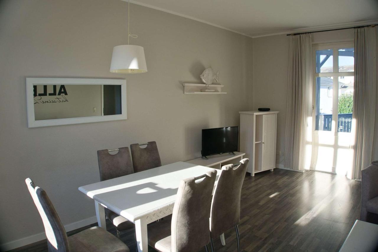Balkon, Gratis Nutzung Vom Ahoi Erlebnisbad Und Sauna In Sellin - Residenz Strandeck Fewo01 Goehren  Eksteriør billede